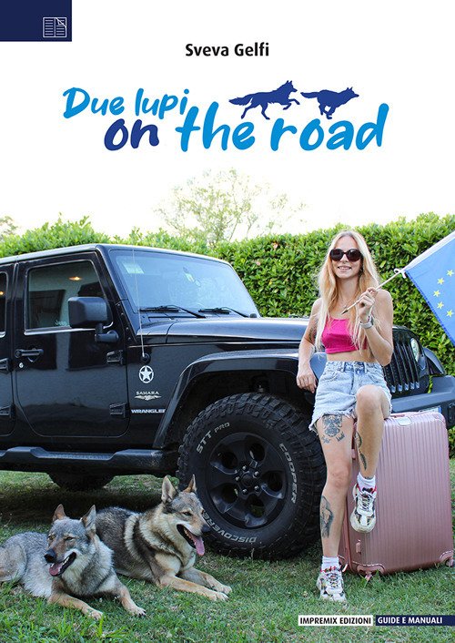 Due lupi on the road