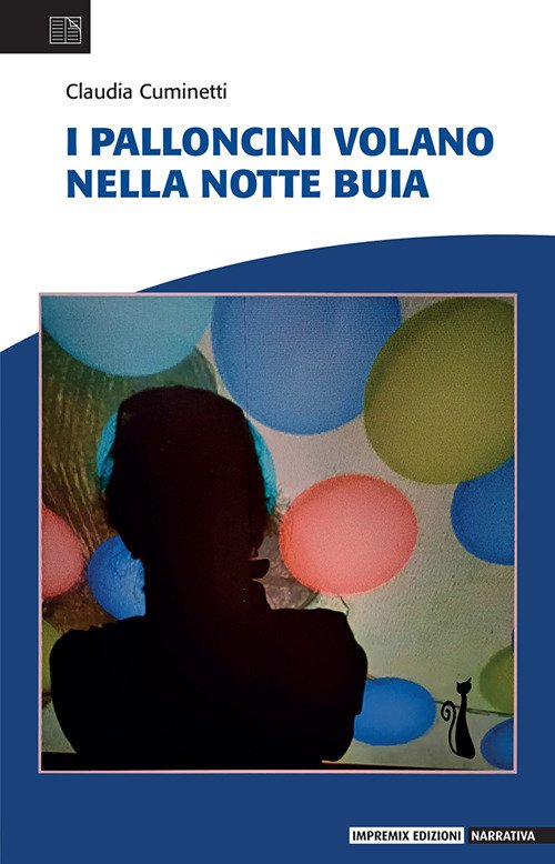 I palloncini volano nella notte buia