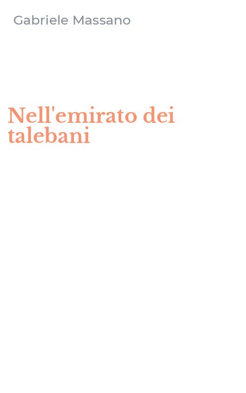 Nell'emirato dei talebani