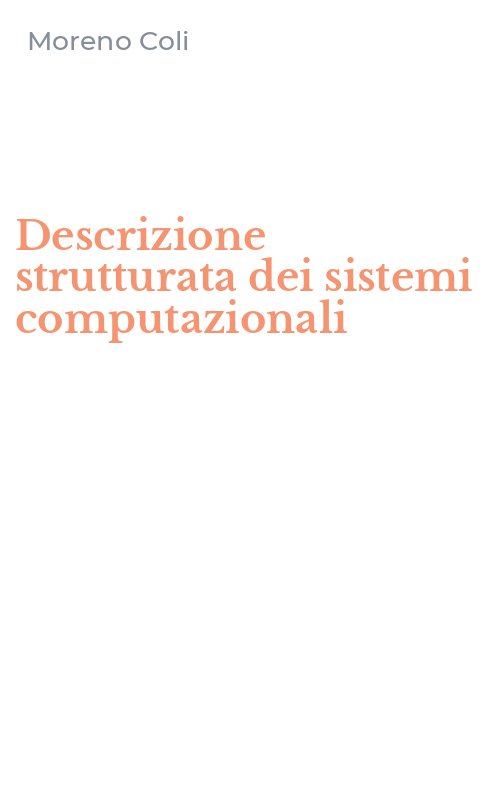 Descrizione strutturata dei sistemi computazionali