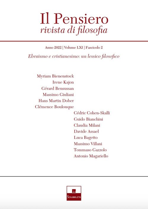 pensiero. Rivista di filosofia