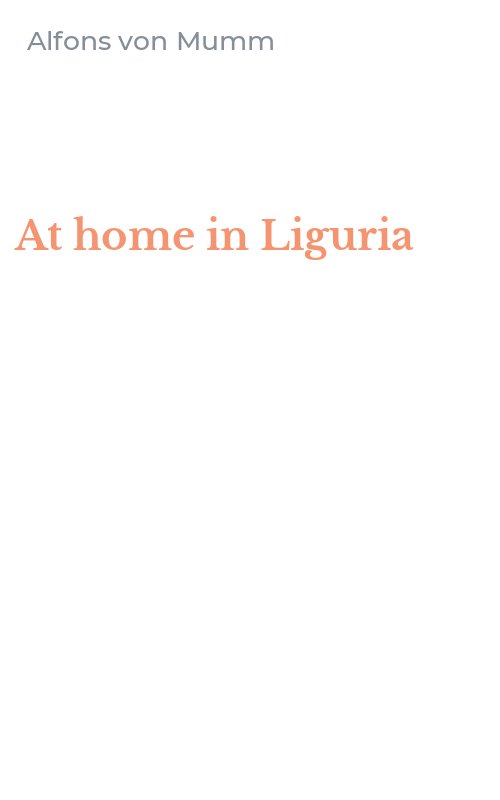 At home in Liguria