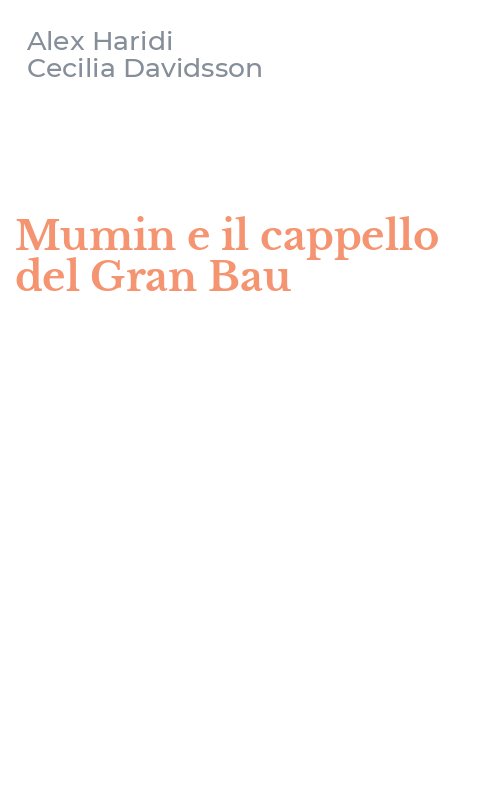 Mumin e il cappello del Gran Bau