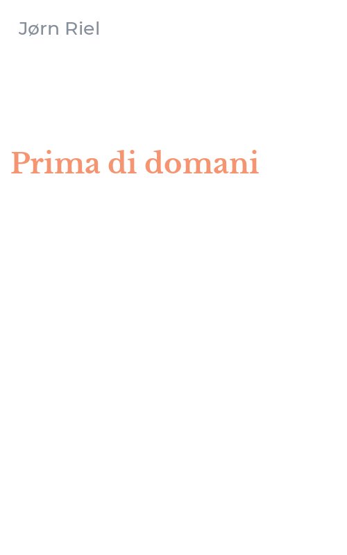 Prima di domani