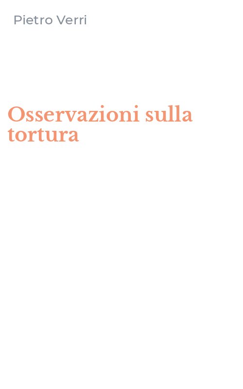 Osservazioni sulla tortura
