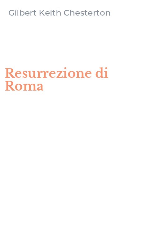 Resurrezione di Roma