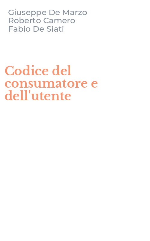 Codice del consumatore e dell'utente