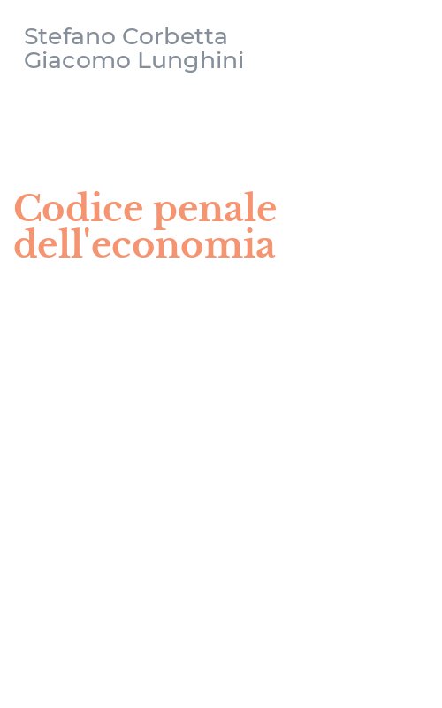 Codice penale dell'economia