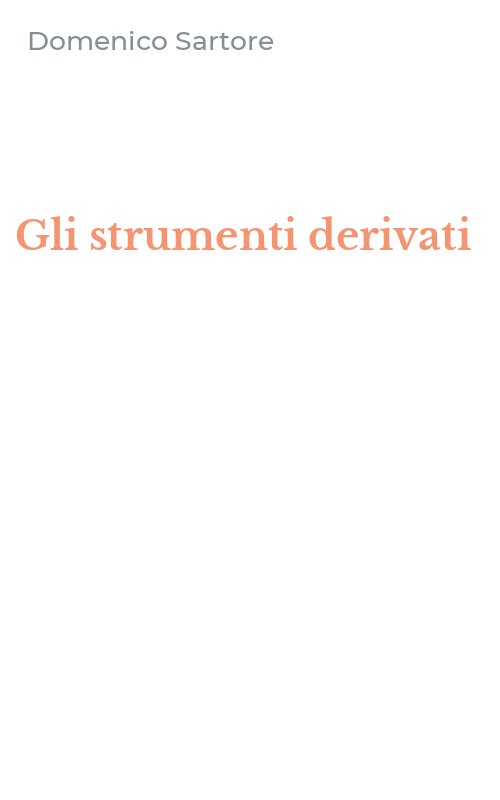 Gli strumenti derivati