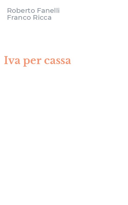 Iva per cassa