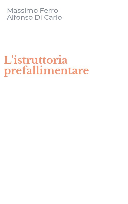 L'istruttoria prefallimentare