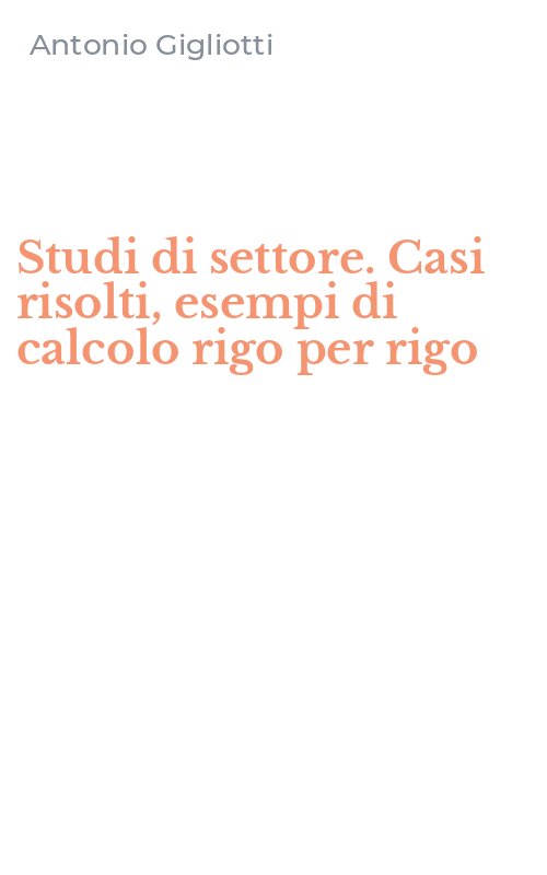 Studi di settore. Casi risolti, esempi di calcolo rigo per rigo