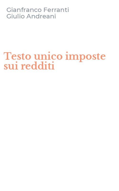 Testo unico imposte sui redditi