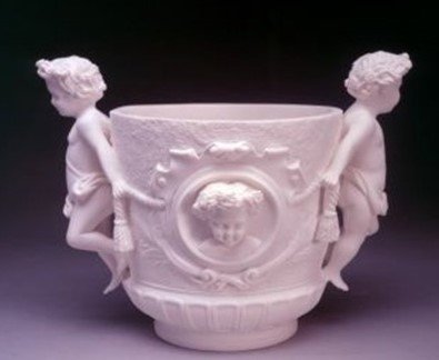 VASO CON DUE PUTTI