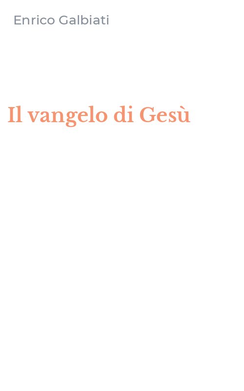 Il vangelo di Gesù