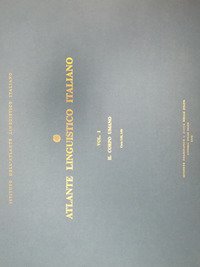 Atlante Linguistico Italiano