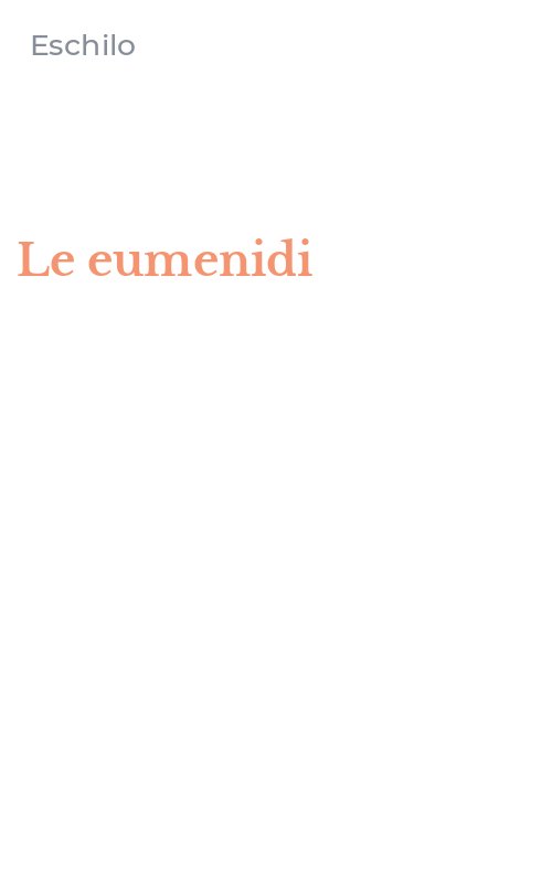Le eumenidi