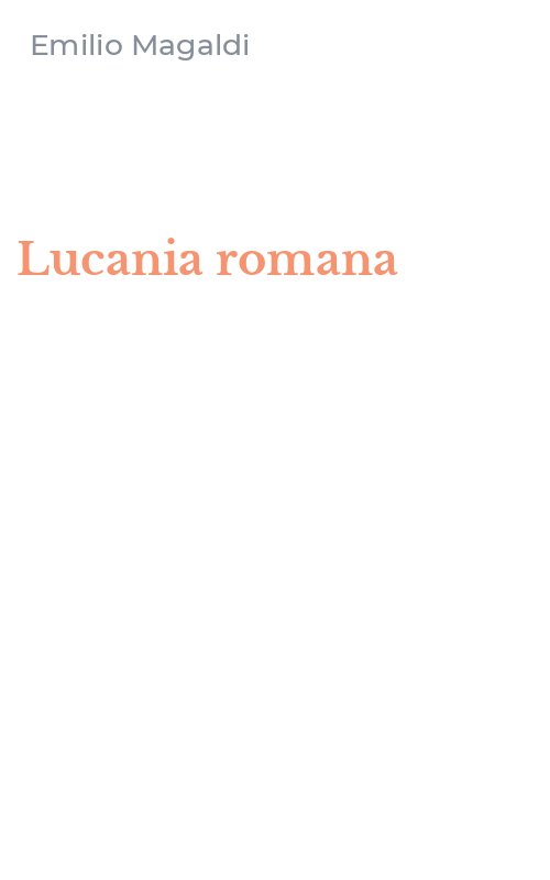 Lucania romana