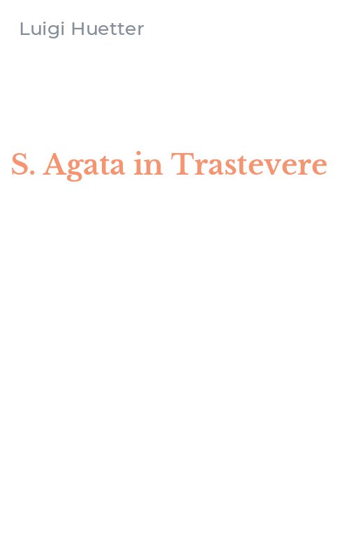 S. Agata in Trastevere