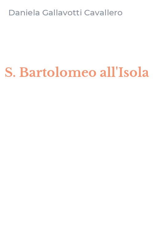 S. Bartolomeo all'Isola