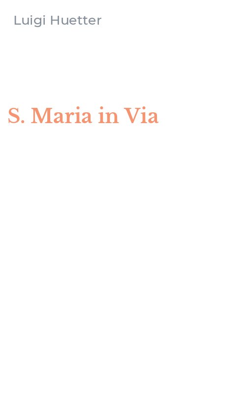 S. Maria in Via