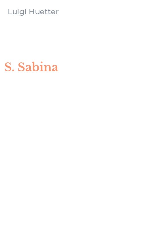 S. Sabina