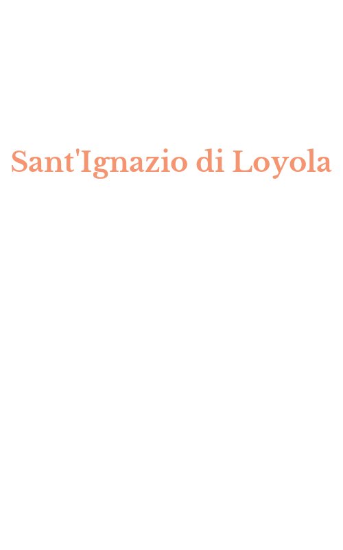 Sant'Ignazio di Loyola