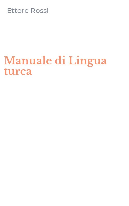 Manuale di Lingua turca