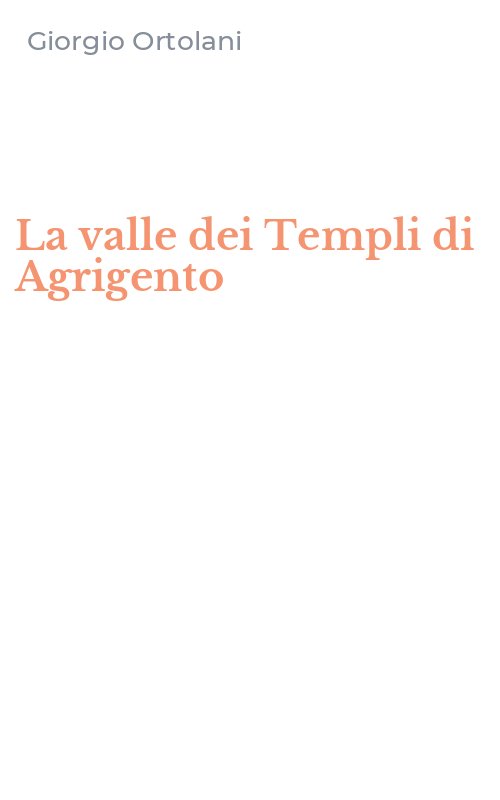 La valle dei Templi di Agrigento