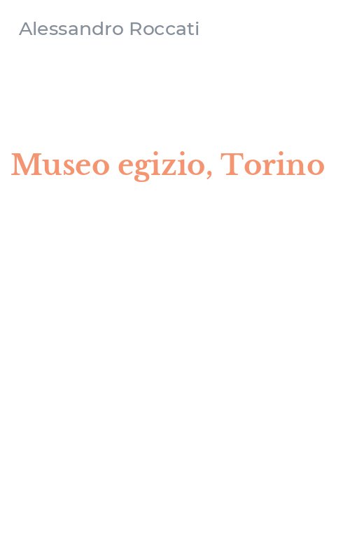 Museo egizio, Torino