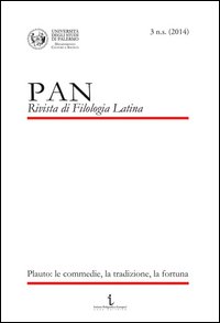 PAN. Rivista di filologia latina