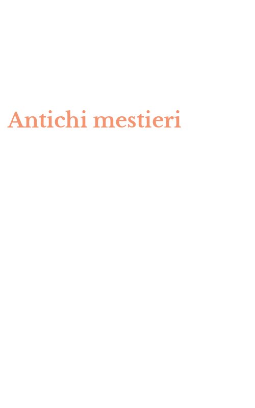 Antichi mestieri
