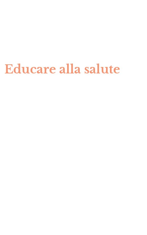 Educare alla salute