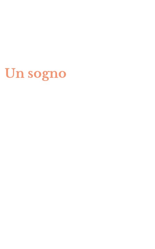 Un sogno
