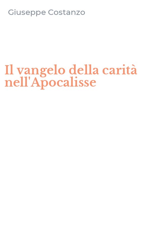 Il vangelo della carità nell'Apocalisse