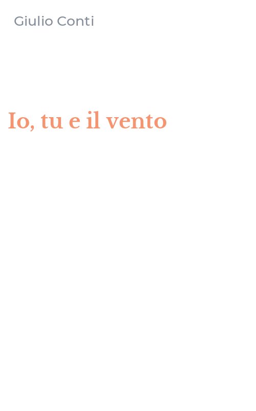 Io, tu e il vento