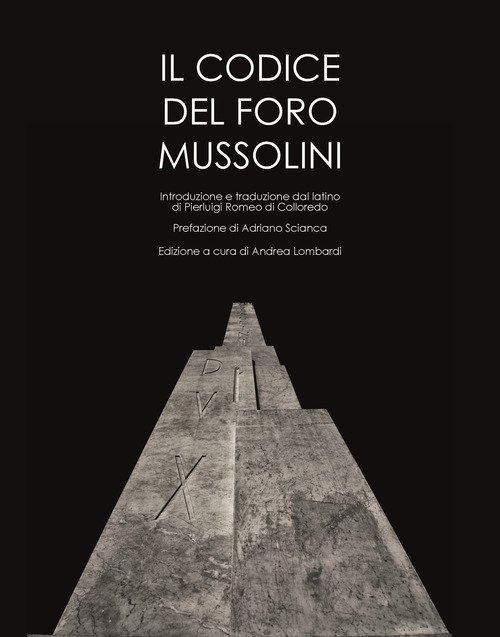Il codice del Foro Mussolini
