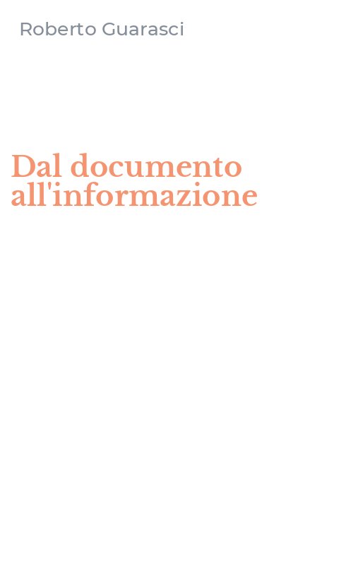 Dal documento all'informazione