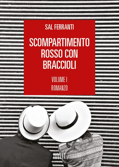 Scompartimento rosso con braccioli
