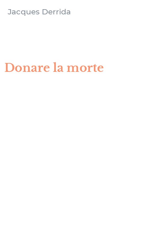 Donare la morte