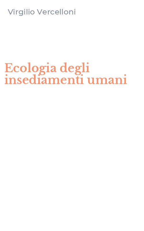 Ecologia degli insediamenti umani