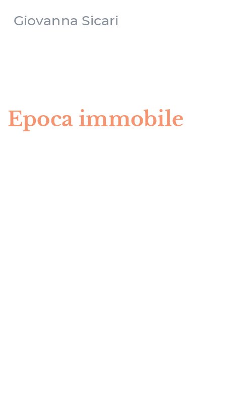 Epoca immobile