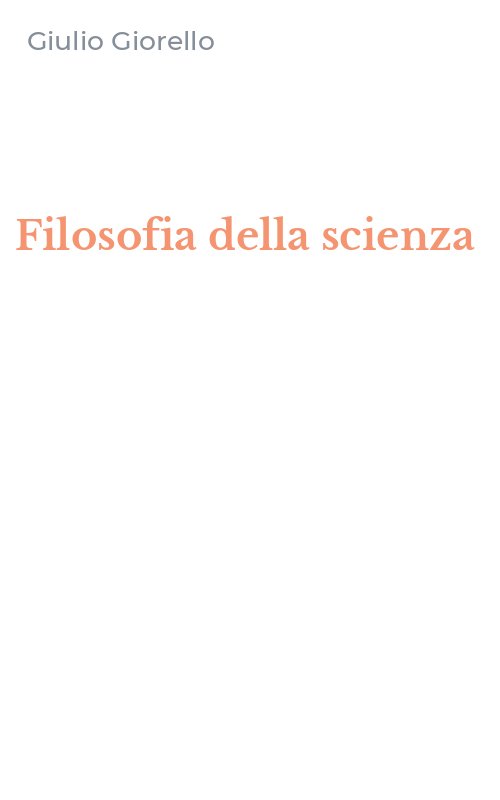 Filosofia della scienza