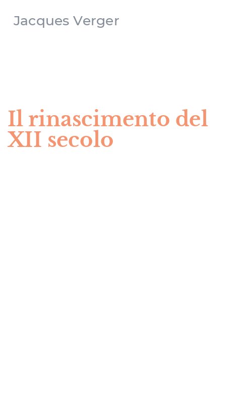 Il rinascimento del XII secolo