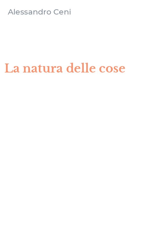 La natura delle cose