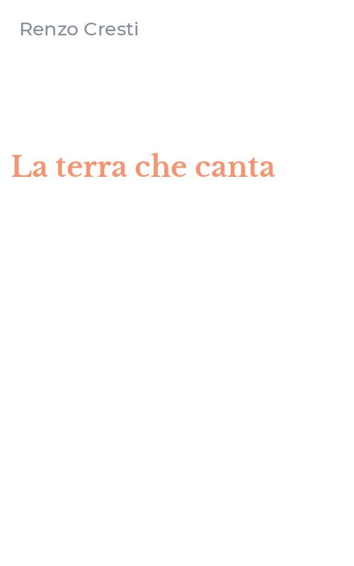 La terra che canta