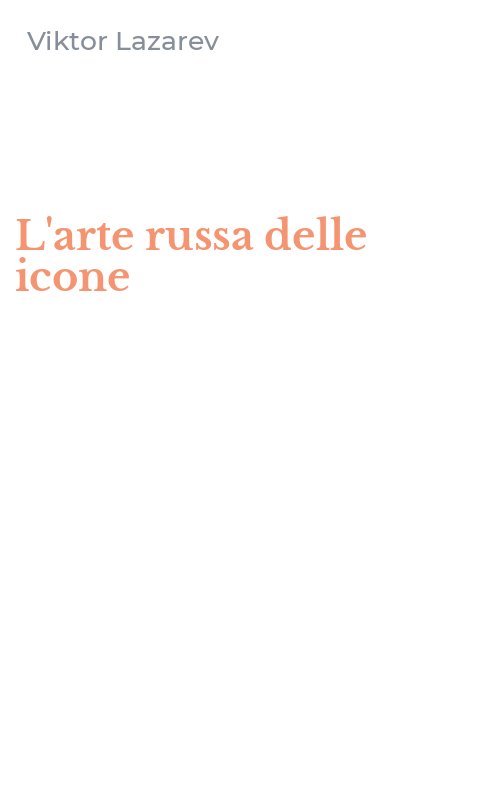 L'arte russa delle icone
