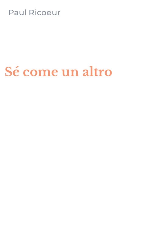 Sé come un altro