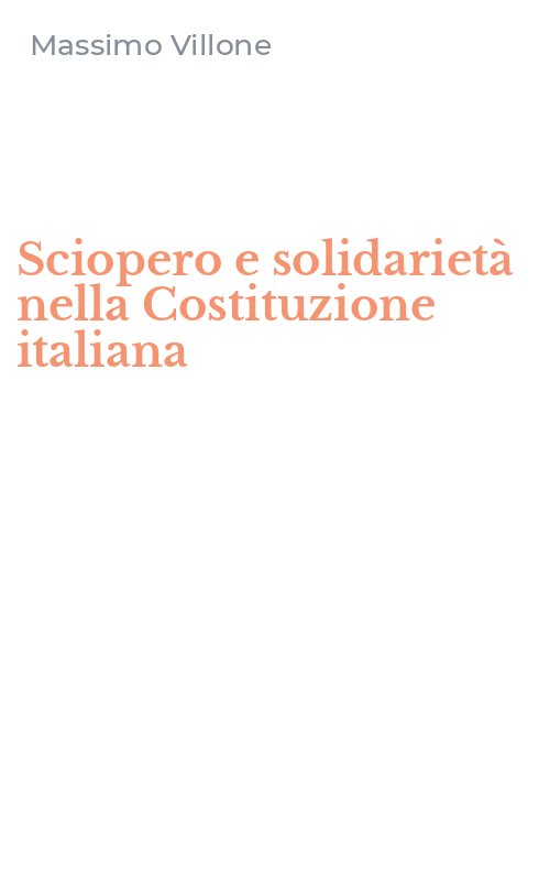 Sciopero e solidarietà nella Costituzione italiana