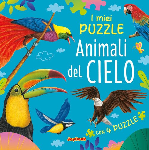 Animali del cielo. Libro puzzle